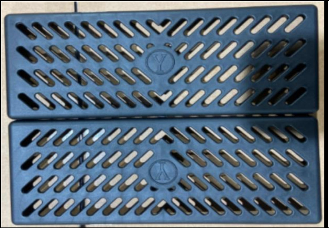 Tesla Model Y ventilation grille for the footwell ventilation - set of 2