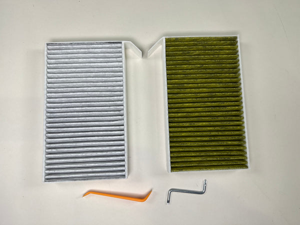 Tesla Model 3 and Y air filter or HEPA filter - set of 2