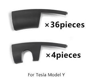 Tesla Model Y aluminum rims rim protection caps