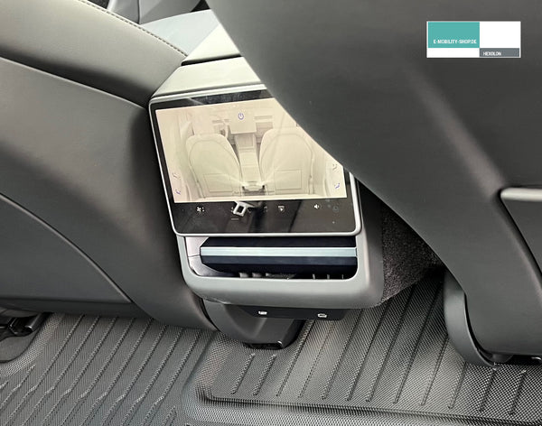 Tesla Model 3 Highland - Bildschirm-Schutzfolie hinteres kleines Display - E-Mobility Shop