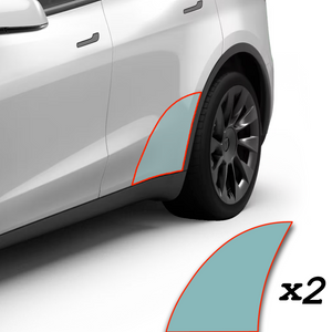 Tesla Model Y protective film - side skirts - 6-piece set - PPF paint –  E-Mobility Shop