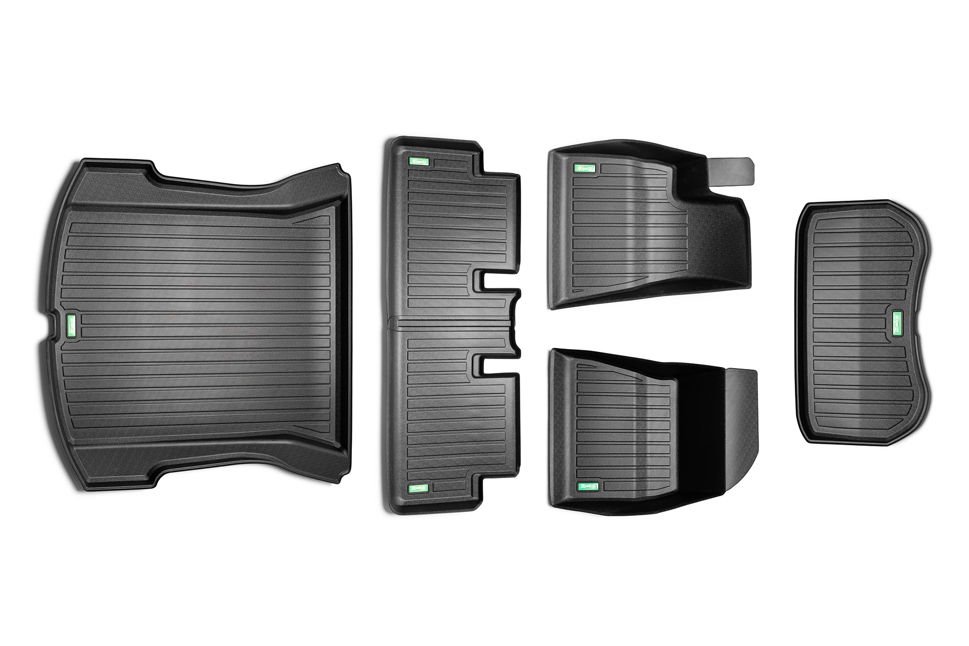 Tesla Model 3 2befair Fußmatten-Set - 3-teilig – E-Mobility Shop