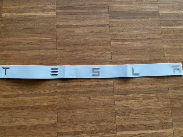 TESLA lettering for Tesla Model 3 and Y