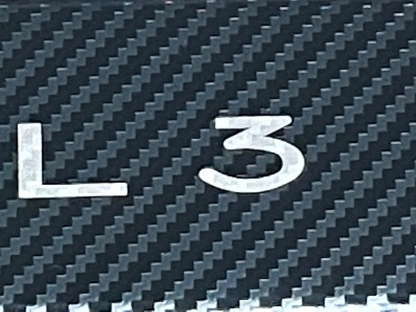 Tesla Model 3 - Door sill panel in carbon look (set of 4)