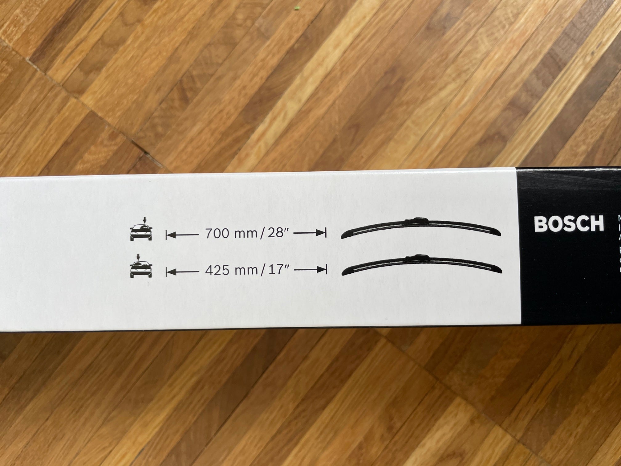 Bosch A871S Aero Windscreen Wipers for Tesla Model Y 22-23