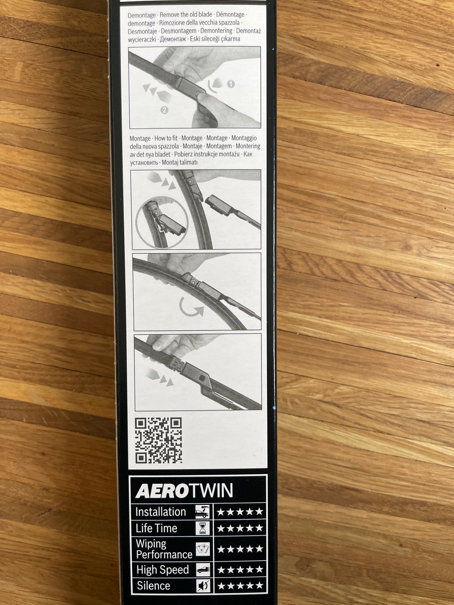 BOSCH AeroTwin A 106 S - Wischerblätter für Tesla Model S - 1 Wischer- –  E-Mobility Shop
