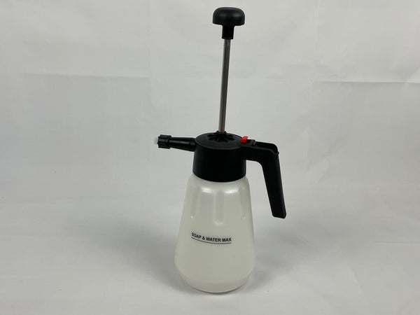 Spray bottle for snow foam, foam sprayer with hand pump