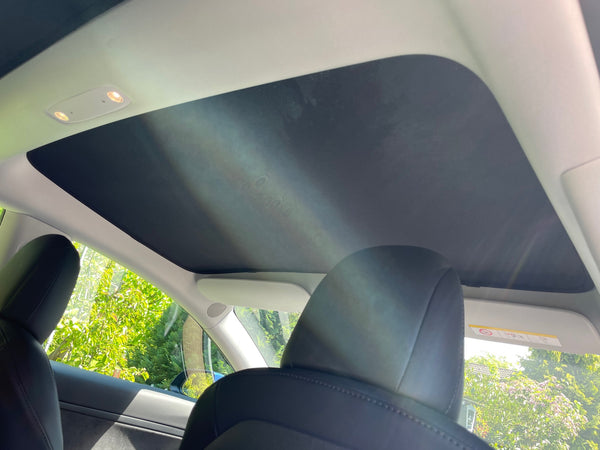Tesla Model 3 sunshade elements 4-piece set - for all M3 except 2021 US production