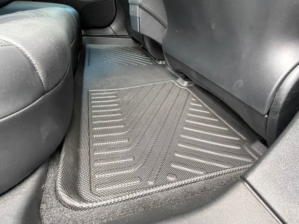 Tesla Model S all-weather floor mats set 3 pieces - until 2020