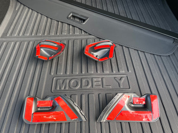 Tesla Model Y trunk roller blind - parcel shelf / load compartment cover rollable