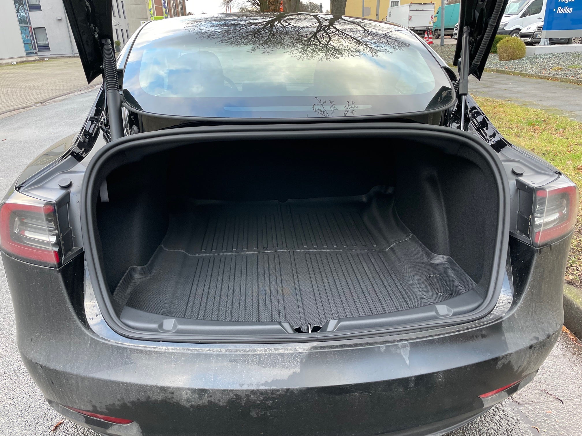 TLECTRIC Kofferraummatte für Tesla Model 3 2019-2023 Wasserdicht