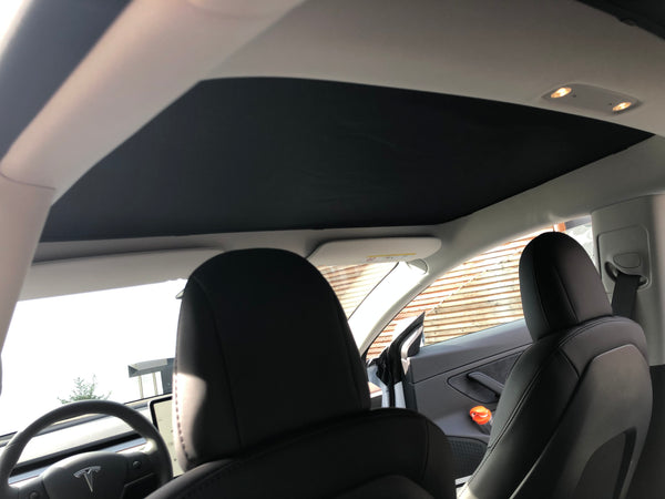 Tesla Model 3 sunshade elements 4-piece set - for all M3 except 2021 US production