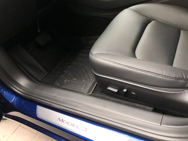 Tesla Model 3 Allwetter-Fußmatten-Set 2-tlg. - Vor-Refresh, E-Mobility Shop