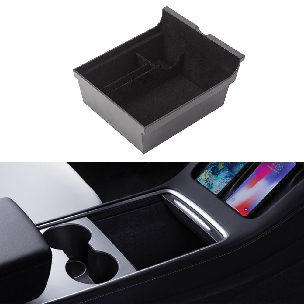Organizer for the center console of Tesla Model 3 and Model Y - 2021 / 2022  / 2023