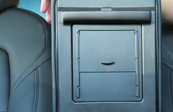 Geheimfach-Box unter der Armlehne für Tesla Model 3 und Y, E-Mobility Shop